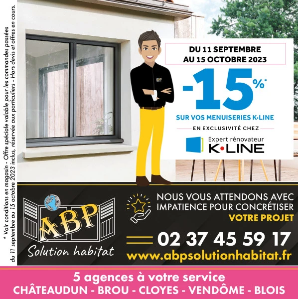 Encart Promo K-Line septembre 2023 - Châteaudun